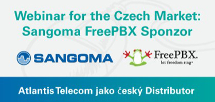 Webinář určený pro český trh – Sangoma jako hlavní sponzor open-source projektu FreePBX
