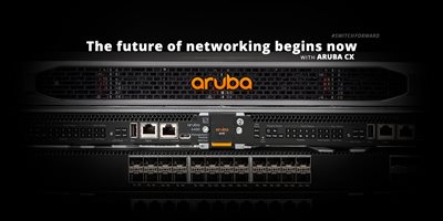Webinář: Aruba 6xxx  - nové switche s ArubaOS CX, představení, srovnání